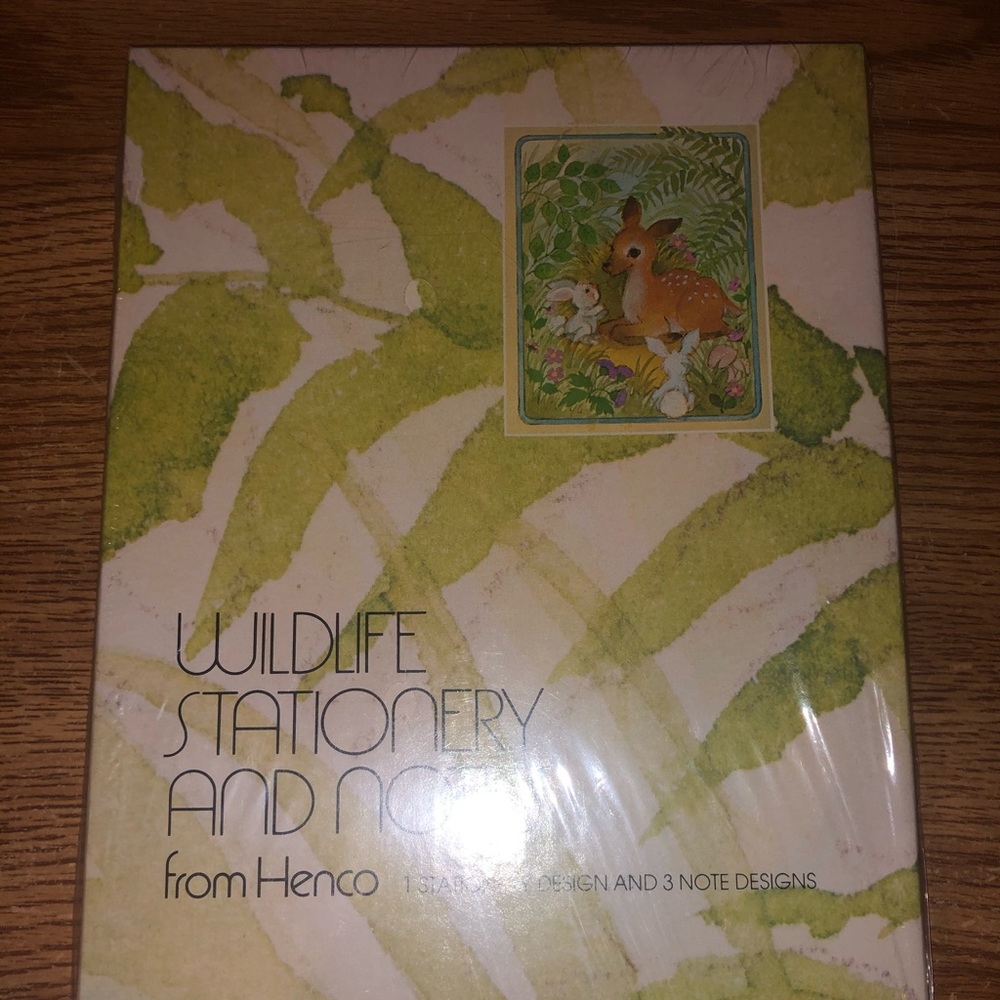 Wildlife Stationary and Notes